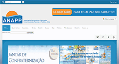 Desktop Screenshot of anapp.org.br